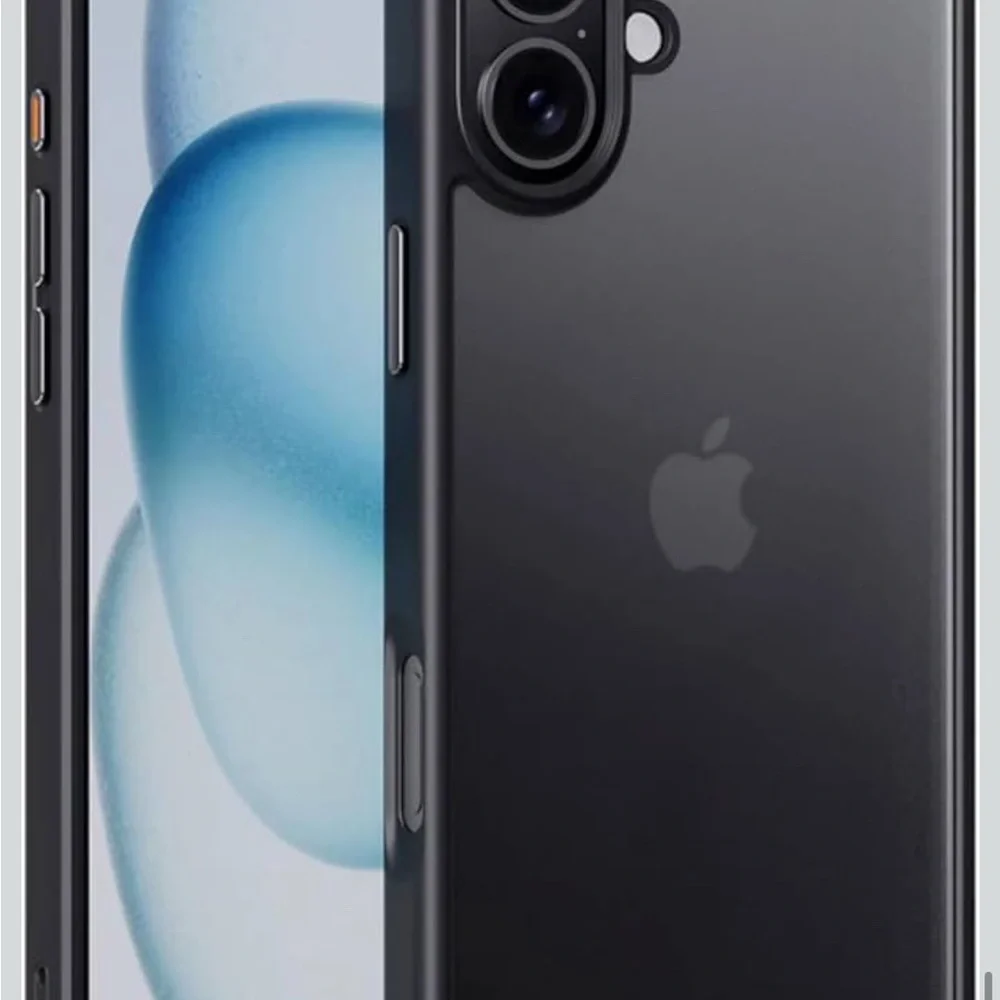 Black • Protective • iPhone 15 Case •